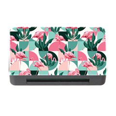 Beautiful Flamingo Pattern Memory Card Reader With Cf by designsbymallika