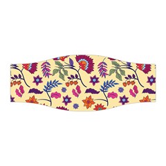 Pretty Ethnic Flowers Stretchable Headband by designsbymallika