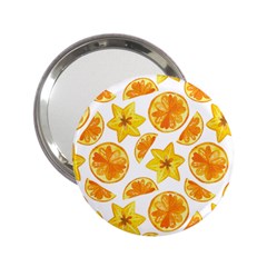 Oranges Love 2 25  Handbag Mirrors by designsbymallika