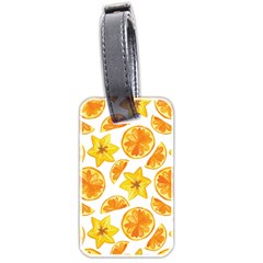 Oranges Love Luggage Tag (two Sides) by designsbymallika