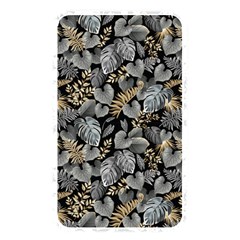 Metallic Leaves Pattern Memory Card Reader (Rectangular)