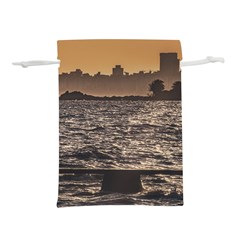 Cityscape Coastal Scene Montevideo Uruguay Lightweight Drawstring Pouch (s) by dflcprintsclothing