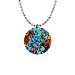 Abstrait 1  Button Necklace by sfbijiart