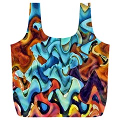 Abstrait 001 -1 (1)p Full Print Recycle Bag (XXL)