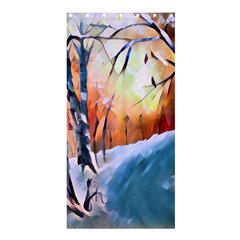 Paysage D hiver Shower Curtain 36  X 72  (stall) 