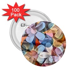 Multifleurs 2.25  Buttons (100 pack) 