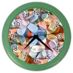 Multifleurs Color Wall Clock