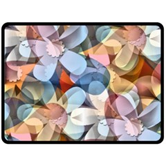 Multifleurs Double Sided Fleece Blanket (Large) 