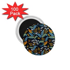 Tropical Bird Pattern 1 75  Magnets (100 Pack)  by designsbymallika