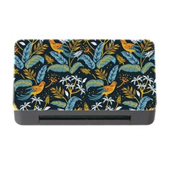 Tropical Bird Pattern Memory Card Reader With Cf by designsbymallika