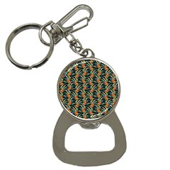 Orange Flower Love Bottle Opener Key Chain by designsbymallika