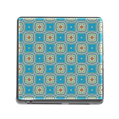 Traditional Indian Pattern Memory Card Reader (square 5 Slot) by designsbymallika