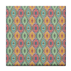 Mandala Baatik Print Face Towel by designsbymallika