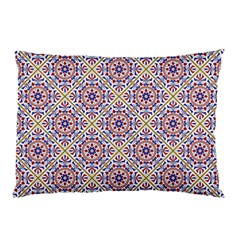 Antique Tile Pattern Pillow Case by designsbymallika