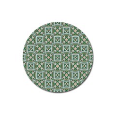 Ornamental Pattern Magnet 3  (round)