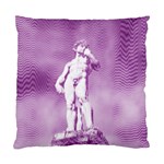 Modul Statue Greek Athlete Vaporwave Standard Cushion Case (Two Sides) Back