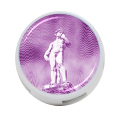 Modul Statue Greek Athlete Vaporwave 4-Port USB Hub (One Side)