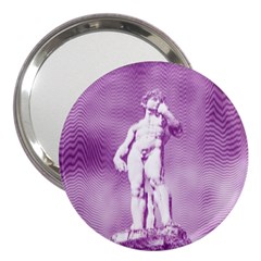 Modul Statue Greek Athlete Vaporwave 3  Handbag Mirrors by GrenarLab