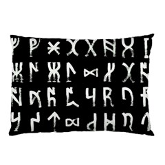 Macromannic Runes Collected Inverted Pillow Case by WetdryvacsLair