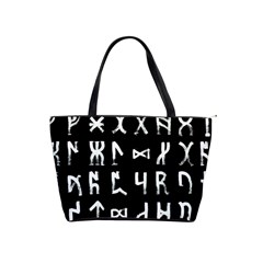 Macromannic Runes Collected Inverted Classic Shoulder Handbag