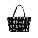 Macromannic Runes Collected Inverted Classic Shoulder Handbag Back