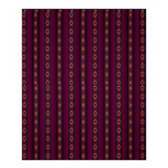 Maroon Sprinkles Shower Curtain 60  X 72  (medium)  by Sparkle