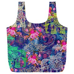 Bandana-mask Fdbm027 Full Print Recycle Bag (xxxl) by fatfatiya