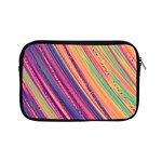 Colorful stripes Apple iPad Mini Zipper Cases Front