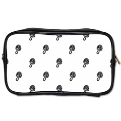 Aviator Helmet Motif Print Pattern Toiletries Bag (one Side) by dflcprintsclothing