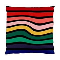 Nine 9 Bar Rainbow Sea Sickness Standard Cushion Case (one Side) by WetdryvacsLair