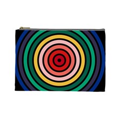 Nine 9 Bar Rainbow Target Cosmetic Bag (large) by WetdryvacsLair