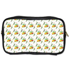 Background Cactus Toiletries Bag (two Sides)