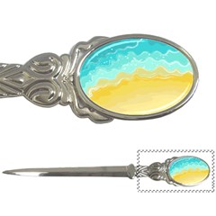 Abstract Background Beach Coast Letter Opener by Alisyart