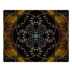 Mandala - 0005 - The Pressing Double Sided Flano Blanket (large)  by WetdryvacsLair