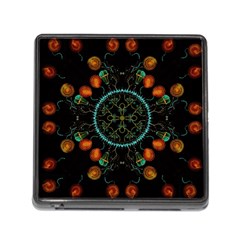 Mandala - 0006 - Floating Free Memory Card Reader (square 5 Slot) by WetdryvacsLair