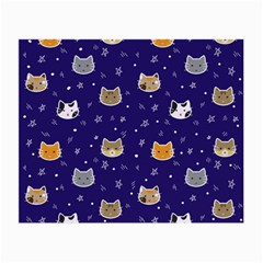 Multi Cats Small Glasses Cloth (2 Sides)