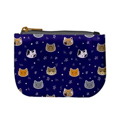 Multi Cats Mini Coin Purse by CleverGoods