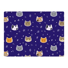 Multi Cats Double Sided Flano Blanket (Mini) 