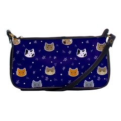 Multi Kitty Shoulder Clutch Bag