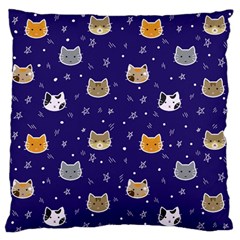 Multi Kitty Standard Flano Cushion Case (Two Sides)