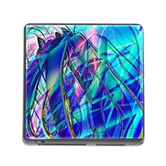 Title Wave, Blue, Crashing, Wave, Natuere, Abstact, File Img 20201219 024243 200 Memory Card Reader (square 5 Slot) by ScottFreeArt