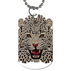 Cat Dog Tag (one Side) by HermanTelo