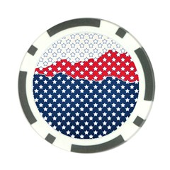 Illustrations Stars Poker Chip Card Guard