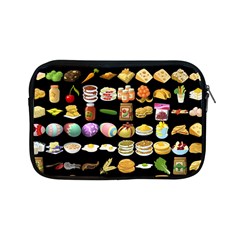 Glitch Glitchen Food Pattern One Apple Ipad Mini Zipper Cases by WetdryvacsLair