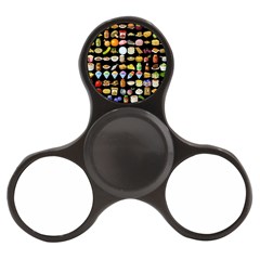 Glitch Glitchen Food Pattern Two Finger Spinner by WetdryvacsLair