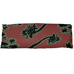 Tropical Style Floral Motif Print Pattern Body Pillow Case (dakimakura) by dflcprintsclothing