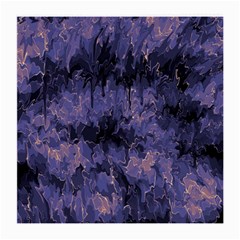 Purple And Yellow Abstract Medium Glasses Cloth (2 Sides) by Dazzleway