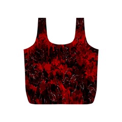 Red Abstract Full Print Recycle Bag (s) by Dazzleway