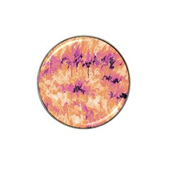 Yellow And Pink Abstract Hat Clip Ball Marker (10 Pack) by Dazzleway