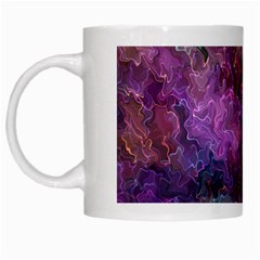 Multicolored Abstract White Mugs by Dazzleway